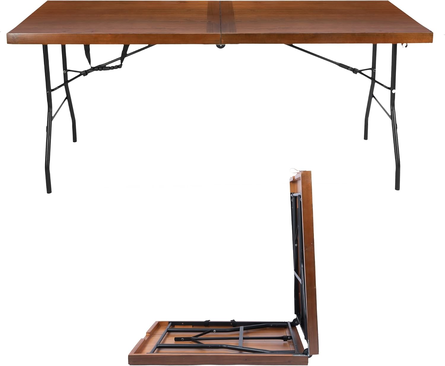 Sleekform real wood folding table
